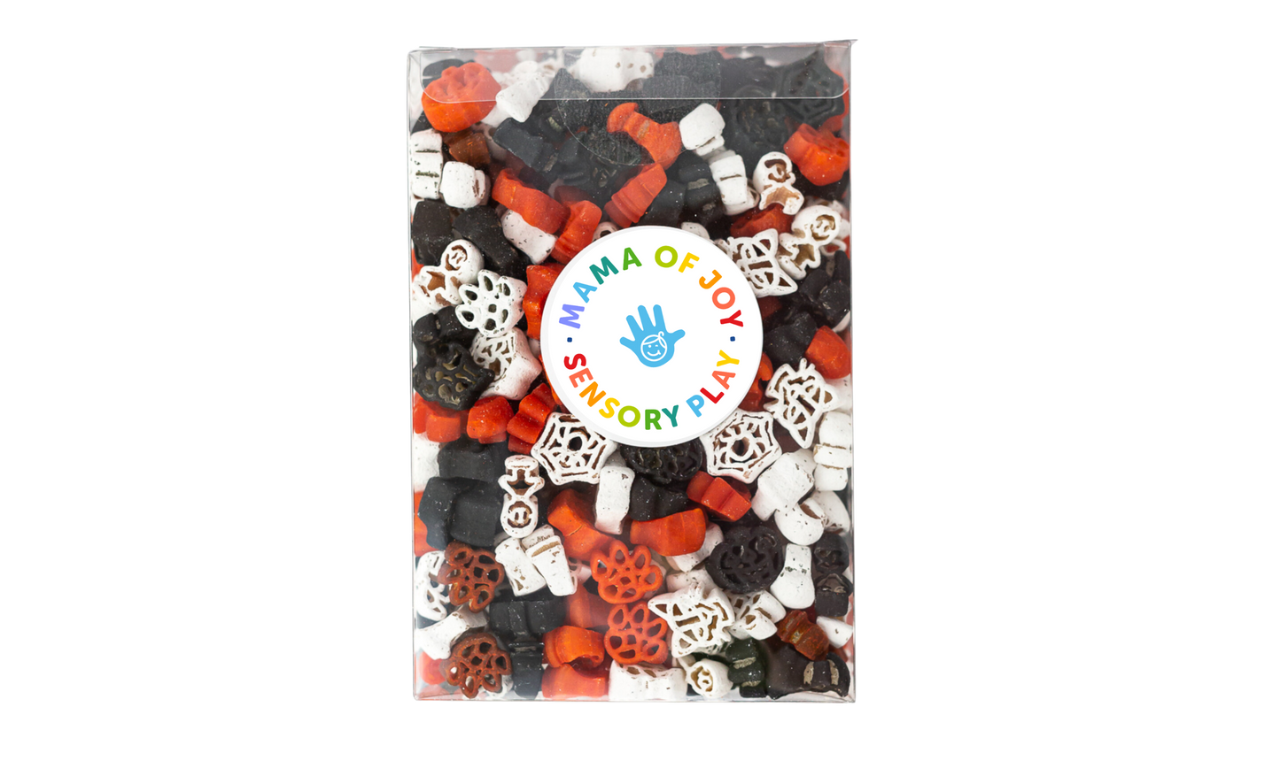 Halloween Sensory Pasta