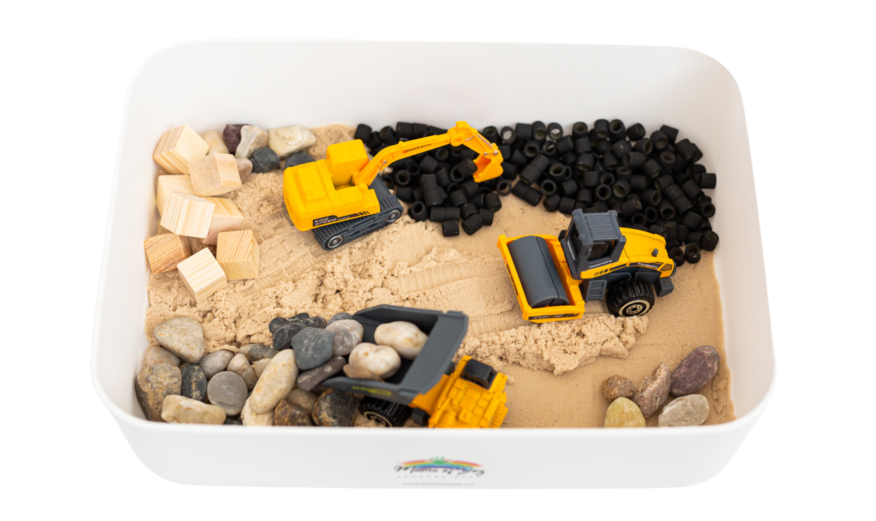 Construction Sensory Bin, Construction Sensory Kit, Kinetic Sand, Sensory  Kit for Kids, Sensory Bin, Sensory Kit, Sensory Bins for Toddlers 