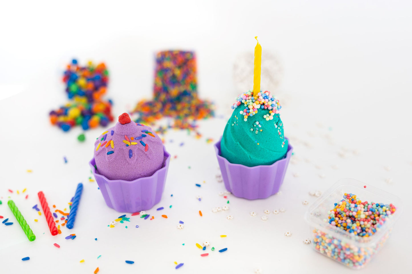 Cupcake Mini Sensory Bin