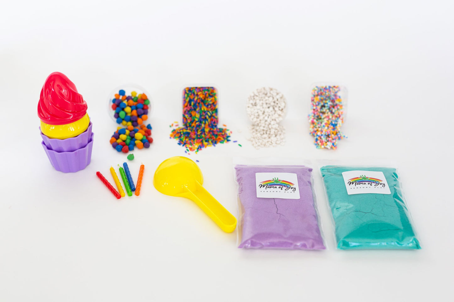 Cupcake Mini Sensory Bin