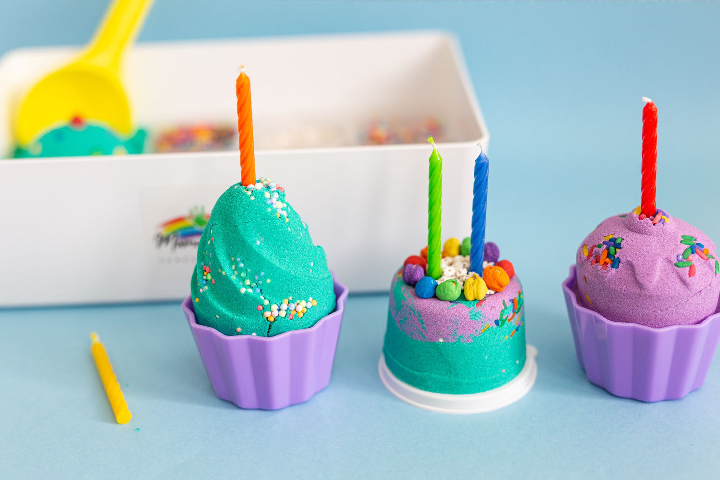 Cupcake Mini Sensory Bin