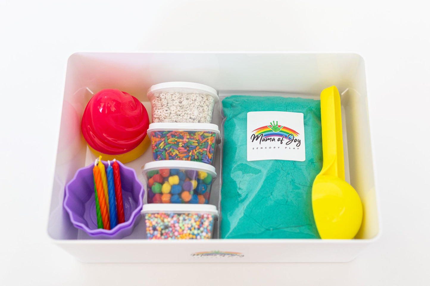 Cupcake Mini Sensory Bin