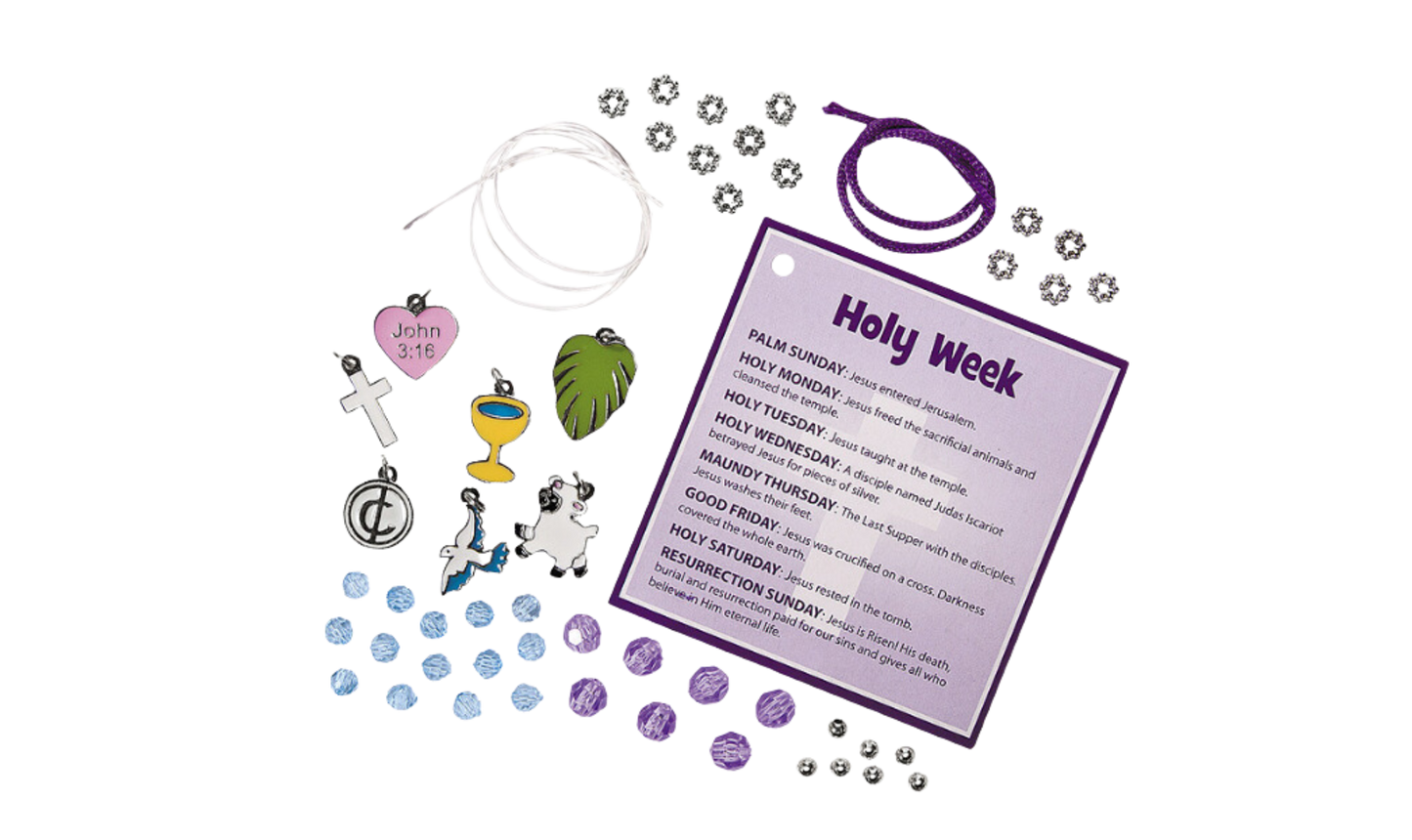 Holy Week Bracelet Craft Kit