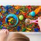 Magnetic Alphabet Sensory Bin