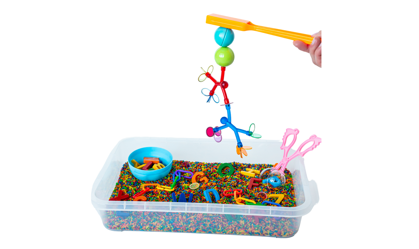 Magnetic Alphabet Sensory Bin