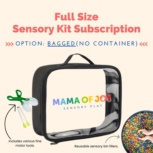 Full Size Sensory Kit Subscription - Bagged
