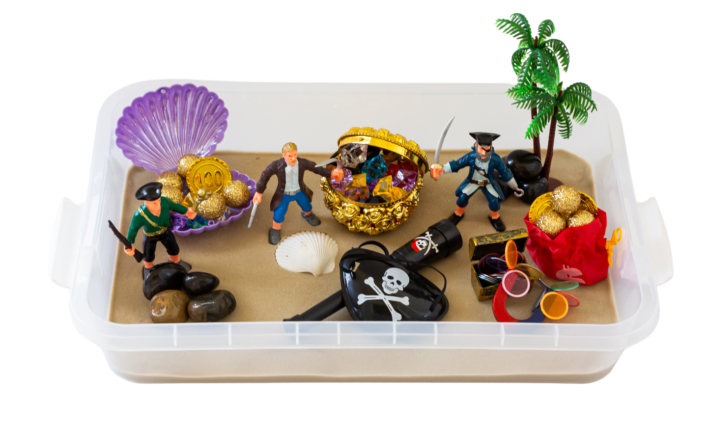 Pirate Sensory Bin