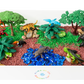 Rainforest Sensory Bin