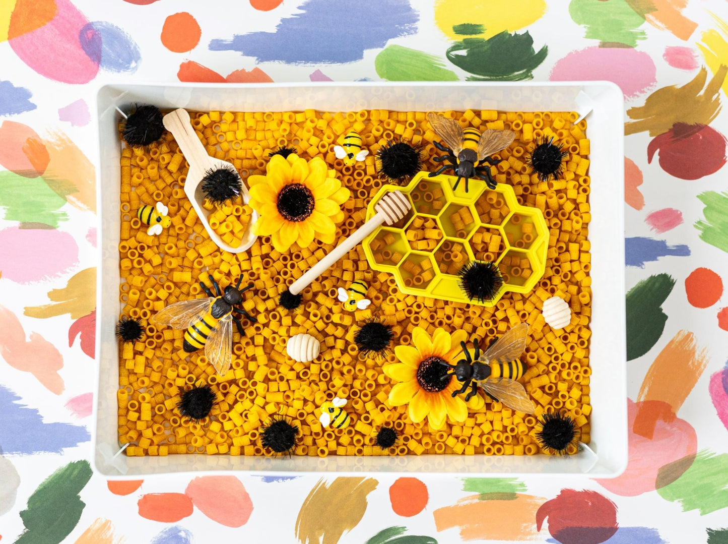 Bee Sensory Bin