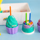 Cupcake Mini Sensory Bin
