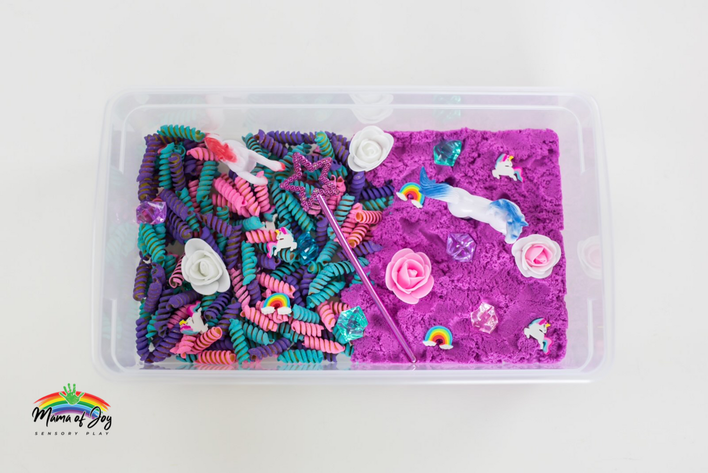 Unicorn Mini Sensory Bin