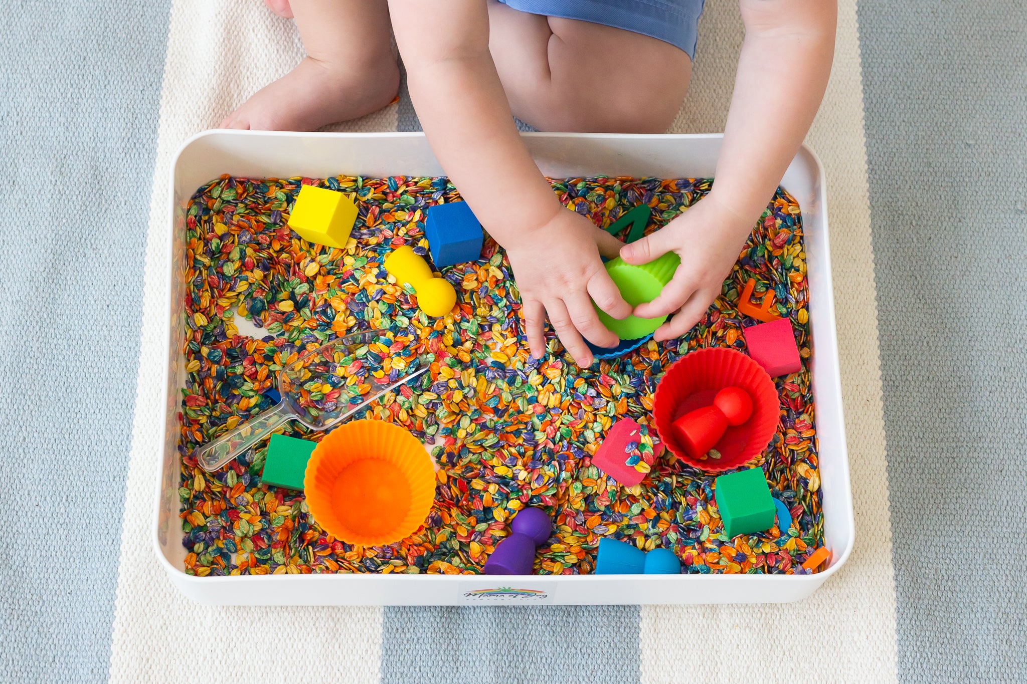 Toddler-Safe Washable Sensory Materials - Complete Set at