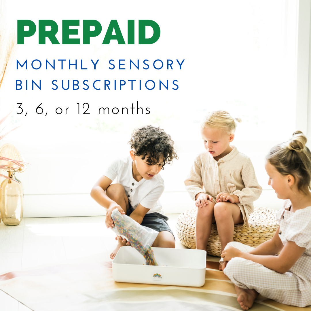 PREPAID Monthly Sensory Bin Subscription